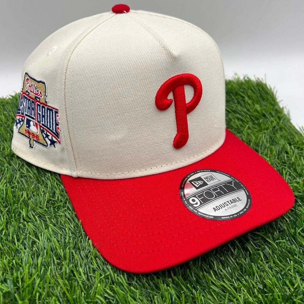 New Era Philadelphia Phillies Two Tone ASG Patch 9Forty A Frame Snapback Hat New